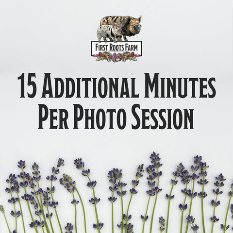 15 Additional Minutes Per Photo Session